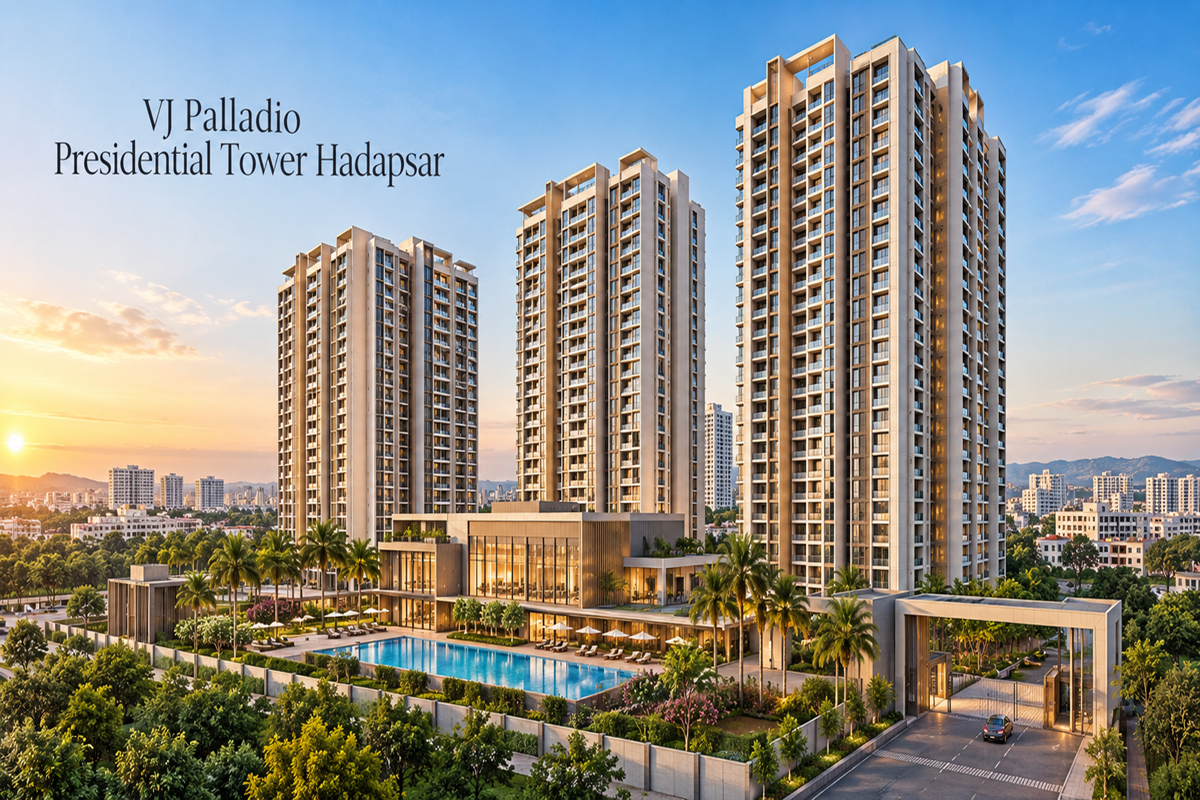 VJ Palladio Presidential Towers Hadapsar Logo - Luxury Residential Project in Hadapsar